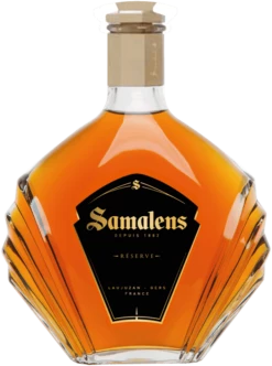 Armagnac Millésimé Samalens Bas Armagnac - Einzeln In Holzkiste