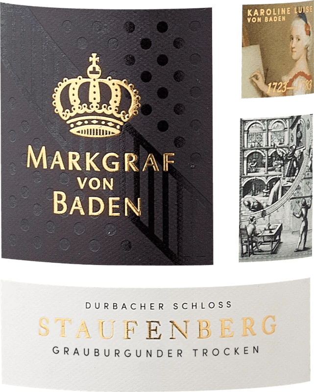Durbacher Schloss Staufenberg Grauburgunder - Weingut Markgraf Von Baden - Image 2